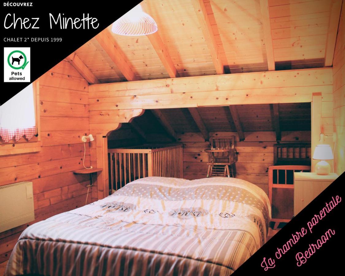Le "Chalet De Minette" 2 Etoiles La Bresse Bagian luar foto