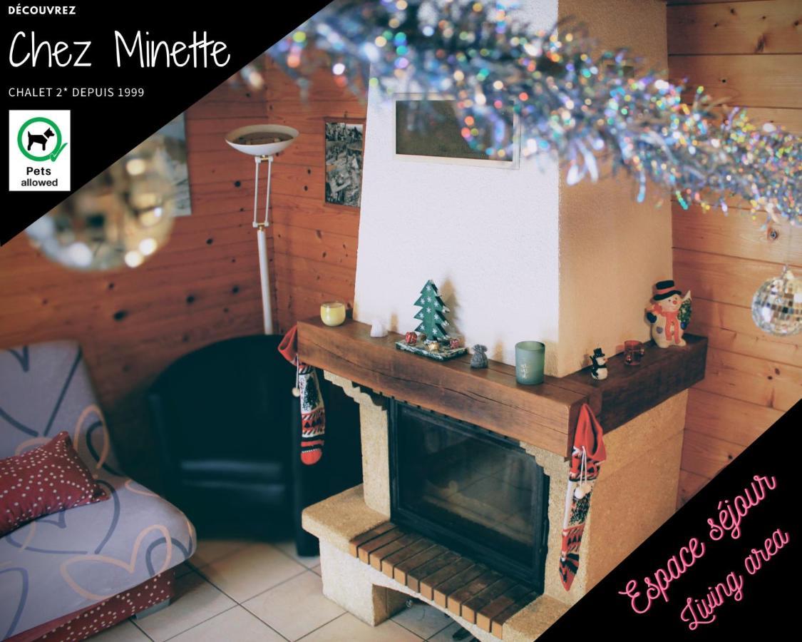 Le "Chalet De Minette" 2 Etoiles La Bresse Bagian luar foto