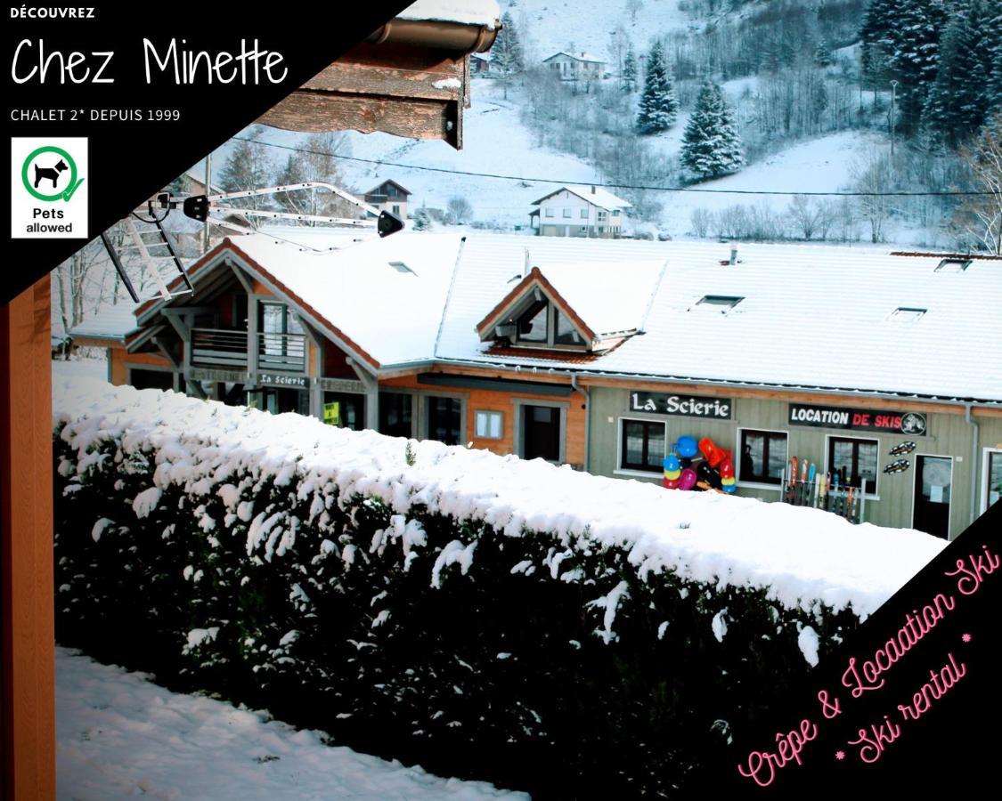 Le "Chalet De Minette" 2 Etoiles La Bresse Bagian luar foto